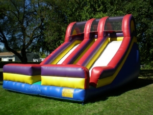 22ft Double Lane Slide