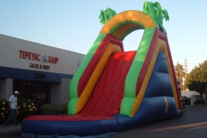 30-FT Waterslide rear front